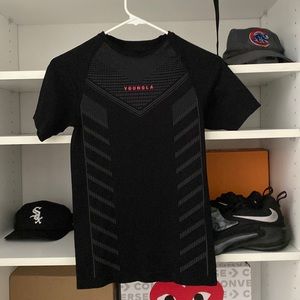 COPY - YOUNG LA SUPERHERO COMPRESSION TEE